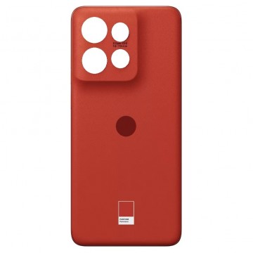 Tapa trasera roja para Motorola Edge 50 Neo