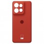 Tapa trasera roja para Motorola Edge 50 Neo