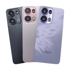 Tapa trasera negra original con lente para Oppo Reno 13 Pro 5G