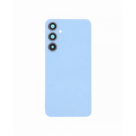 Tapa Trasera Con Lente Samsung A35 5G *AZUL*