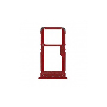 Bandeja Dual SIM/SD roja Redmi Note 6 Pro