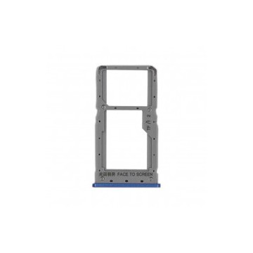 Bandeja Dual SIM/SD azul Redmi Note 6 Pro