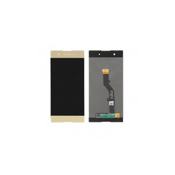 Pantalla completa LCD y táctil color dorado Xperia XA1 Plus