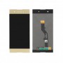Pantalla completa LCD y táctil color dorado Xperia XA1 Plus