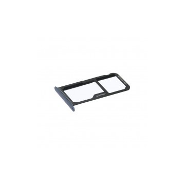 Bandeja porta SIM y MicroSD color silver para Huawei P10 Lite/ Nova Lite