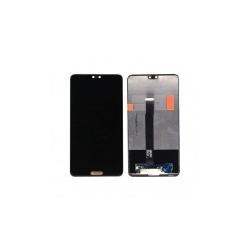 Pantalla completa color negro para Huawei P20