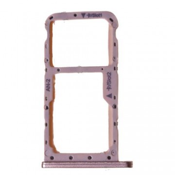 Bandeja porta tarjeta Sim y MicroSD para Huawei P20 -Rosa