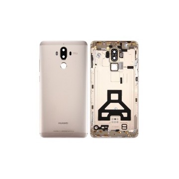 Tapa trasera color Dorado con lente para Huawei Mate 9