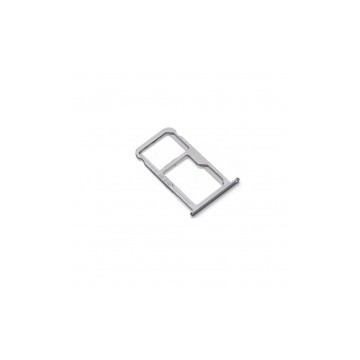 Bandeja porta Sim y MicroSD color silver para Huawei Mate 9