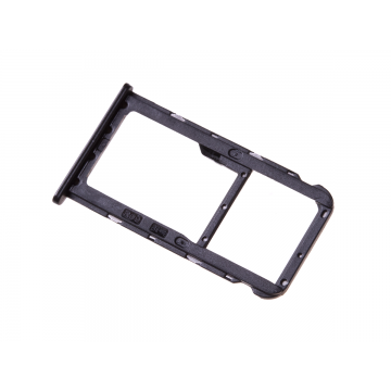 Bandeja porta Sim y MicroSD para Huawei Mate 10 - Negro