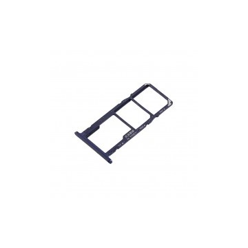 Bandeja porta Sim y MicroSD color azul para Huawei Y5 2018 / Y5 Prime 2018