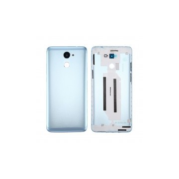Tapa trasera color azul claro con cristal lente para Huawei Y7 2017 / Enjoy 7 Plus / Y7 Prime