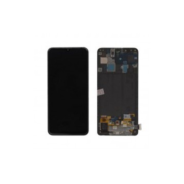 Pantalla  con marco  A30 A305 negra original