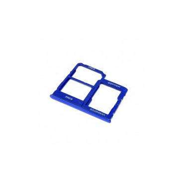 Bandeja Dual SIM+Micro SD azul  A40 A405