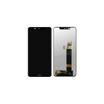 Pantalla completa color negro para Nokia 5.1 Plus / Nokia X5 2018