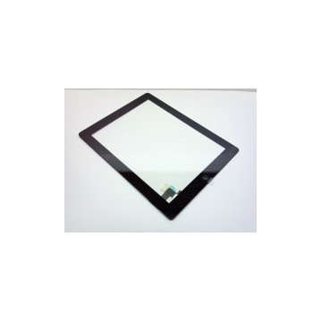 Tactil con boton color negro para iPad 2