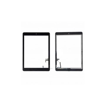 Táctil color negro con botón Home para iPad Air A1474 A1475 A1476 A1822 A1823
