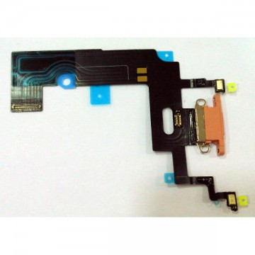 Flex Conector de Carga Iphone XR Rosa