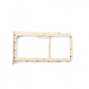 Bandeja de Tarjeta SIM y SD Para Huawei Honor 7x - Oro