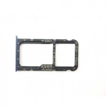 Bandeja de Tarjeta SIM y SD Para Huawei Honor 7x - Azul