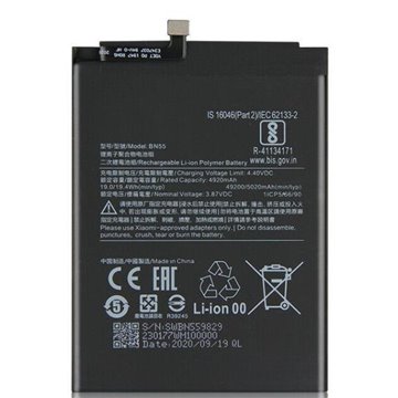 Bateria BN55 Xiaomi Note 9S