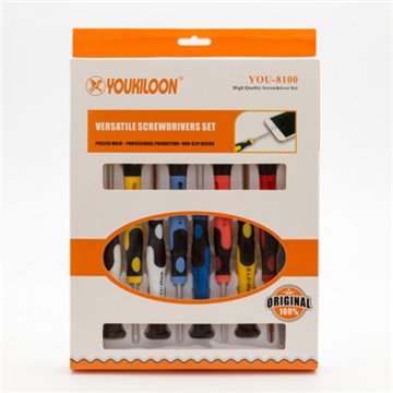 Youkiloon Pack Destornilladores YOU-8100