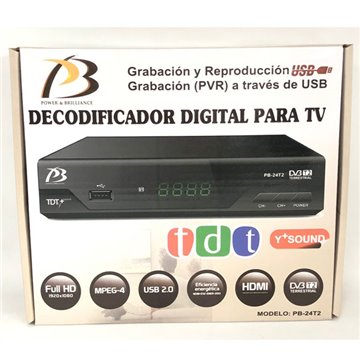 Decodificador Digital TV 24T2